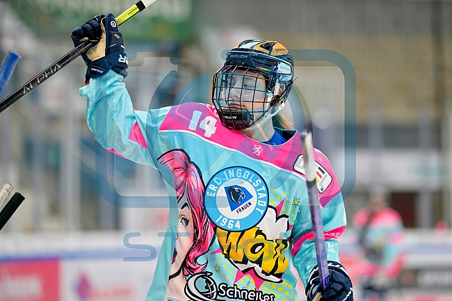 Eishockey, Frauen, DFEL, Playoffs, Finale, Spiel 1, Saison 2023-2024, ERC Ingolstadt - ECDC Memmingen Indians, 16.03.2024