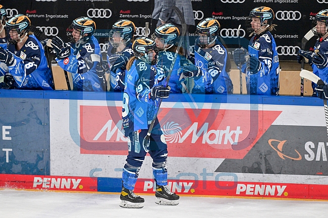 Eishockey, Frauen, DFEL, Playoffs, Finale, Spiel 3, Saison 2023-2024, ERC Ingolstadt - ECDC Memmingen Indians, 23.03.2024