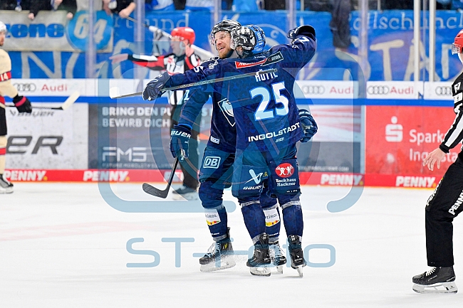 Eishockey, Herren, DEL, Saison 2024-2025, Playoffs Viertelfinale, Spiel 5, ERC Ingolstadt - Nürnberg Ice Tigers, 26.03.2025