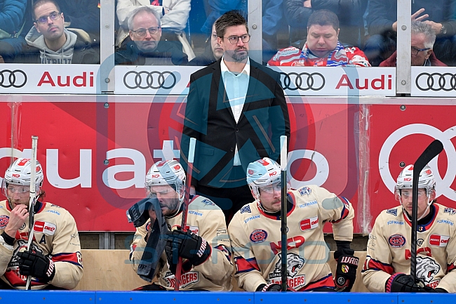 Eishockey, Herren, DEL, Saison 2024-2025, Playoffs Viertelfinale, Spiel 1, ERC Ingolstadt - Nürnberg Ice Tigers, 16.03.2025