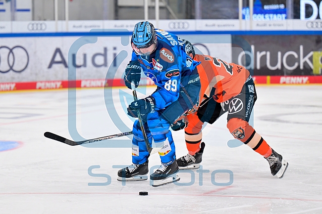 Eishockey, Herren, DEL, Saison 2025-2026, Playoffs Halbfinale, Spiel 3, ERC Ingolstadt - Grizzlys Wolfsburg, 19.09.2025
