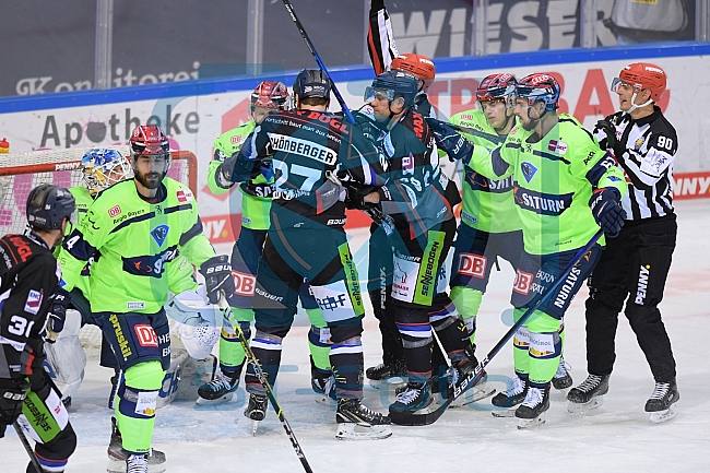 Eishockey, Herren, DEL, Saison 2020-2021, Straubing Tigers - ERC Ingolstadt, 31.01.2021
