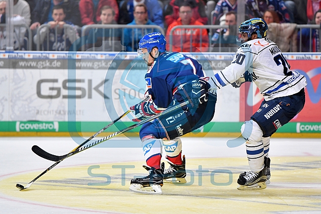 Adler Mannheim vs ERC Ingolstadt, Eishockey, DEL, Deutsche Eishockey Liga, Playoffs, Spiel 2, 16.03.2018