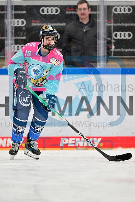 Eishockey, Frauen, DFEL, Playoffs, Finale, Spiel 1, Saison 2023-2024, ERC Ingolstadt - ECDC Memmingen Indians, 16.03.2024