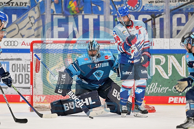 Eishockey, Herren, DEL, Saison 2022-2023, Playoff-Halbfinale - Spiel 3, ERC Ingolstadt - Adler Mannheim, 04.04.2023