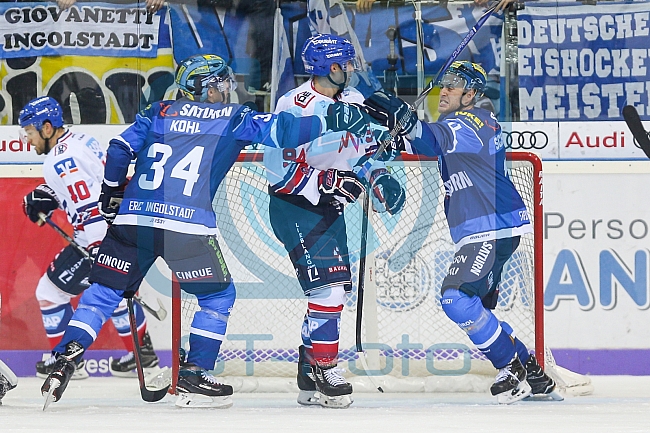 ERC Ingolstadt - Adler Mannheim, Eishockey, DEL, Deutsche Eishockey Liga, Spieltag 19, 03.11.2017