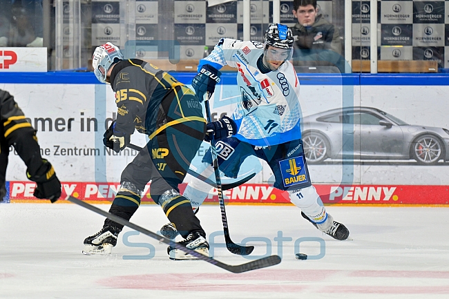 Eishockey, Herren, DEL, Saison 2024-2025, Playoffs Viertelfinale, Spiel 6, Nürnberg Ice Tigers - ERC Ingolstadt, 28.03.2025