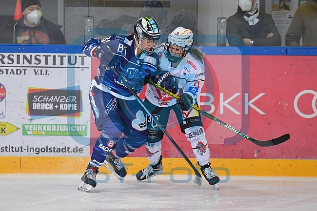 Eishockey, Frauen, DFEL, Playoffs Finale Spiel 4, Saison 2021-2022, ERC Ingolstadt - ECDC Memmingen Indians, 20.03.2022