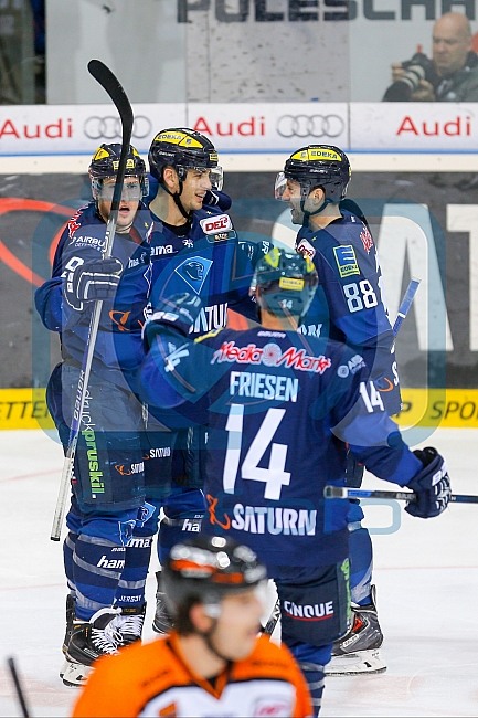 ERC Ingolstadt  - Grizzlys Wolfsburg, Eishockey, DEL, Deutsche Eishockey Liga, Spieltag 42, 31.01.2016