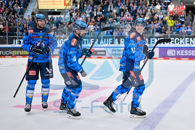 Eishockey, Herren, DEL, Saison 2025-2026, Playoffs Halbfinale, Spiel 3, ERC Ingolstadt - Grizzlys Wolfsburg, 19.09.2025