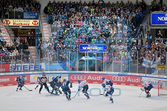 Eishockey, Herren, DEL, Saison 2022-2023, Playoff-Halbfinale - Spiel 1, ERC Ingolstadt - Adler Mannheim, 31.03.2023