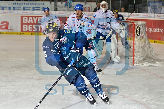 ERC Ingolstadt vs Adler Mannheim, Eishockey, DEL, Deutsche Eishockey Liga, 24.02.2016