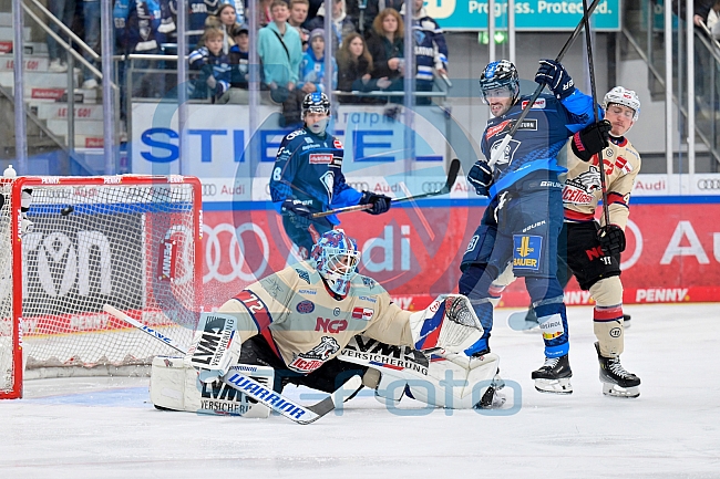 Eishockey, Herren, DEL, Saison 2024-2025, Playoffs Viertelfinale, Spiel 1, ERC Ingolstadt - Nürnberg Ice Tigers, 16.03.2025