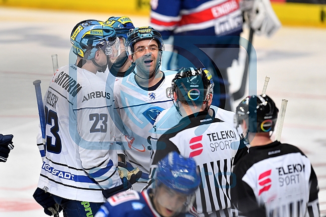 Adler Mannheim vs ERC Ingolstadt, Eishockey, DEL, Deutsche Eishockey Liga, Playoffs, Spiel 2, 16.03.2018