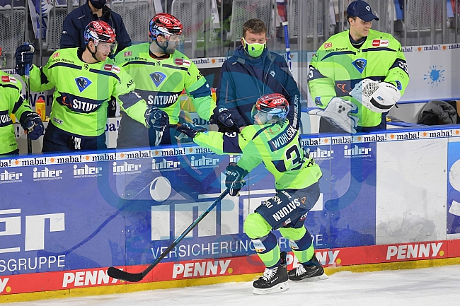 Eishockey, Herren, DEL, Saison 2020-2021, Adler Mannheim - ERC Ingolstadt, 15.02.2021