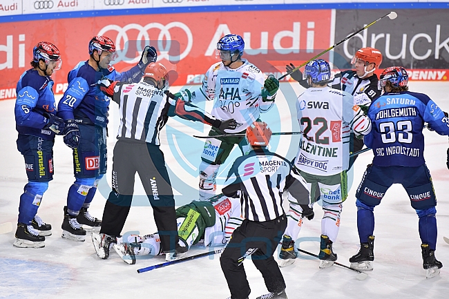 Eishockey, Herren, DEL, Saison 2020-2021, ERC Ingolstadt - Augsburger Panther, 18.02.2021