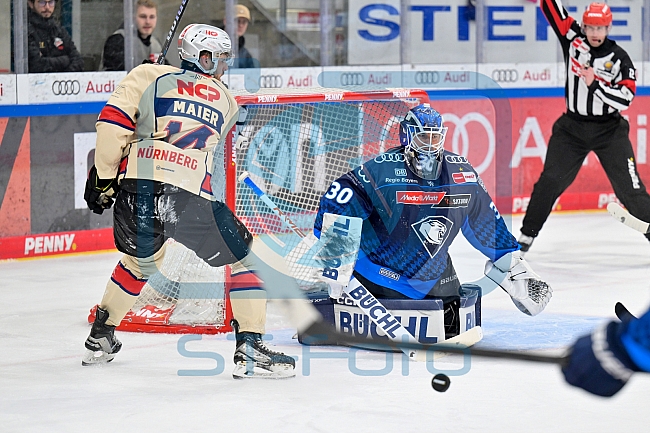 Eishockey, Herren, DEL, Saison 2024-2025, Playoffs Viertelfinale, Spiel 3, ERC Ingolstadt - Nürnberg Ice Tigers, 21.03.2025