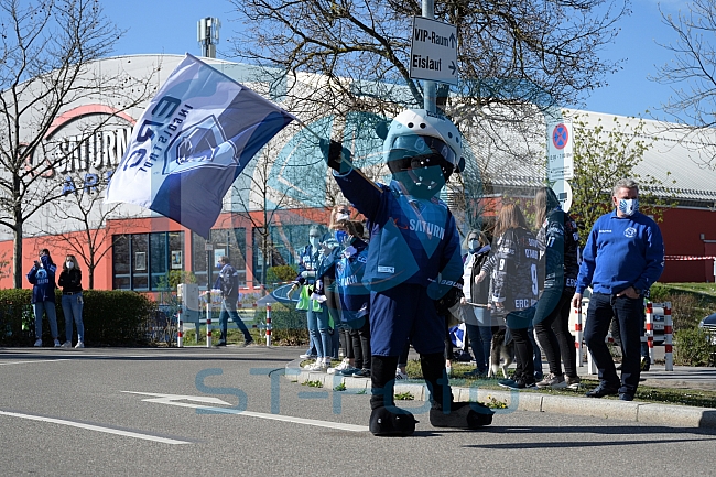 Playoffs, Eishockey, Herren, DEL, Saison 2020-2021, ERC Ingolstadt - EHC Red Bull München, 22.04.2021