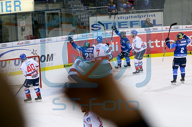 ERC Ingolstadt - Adler Mannheim, Eishockey, DEL, Deutsche Eishockey Liga, Playoffs, Viertelfinale, Spiel 1, 14.03.2018