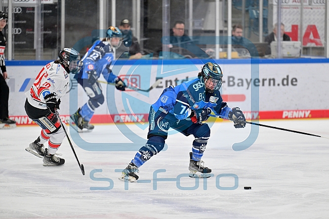 Eishockey, Frauen, DFEL, Playoffs, Finale, Spiel 1, Saison 2023-2024, ERC Ingolstadt - ECDC Memmingen Indians, 16.03.2024