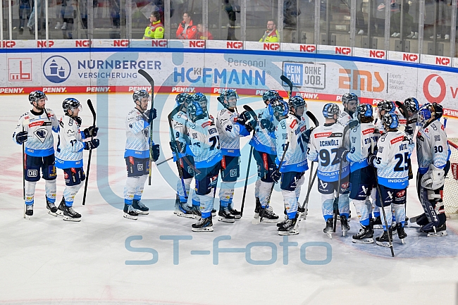 Eishockey, Herren, DEL, Saison 2024-2025, Playoffs Viertelfinale, Spiel 6, Nürnberg Ice Tigers - ERC Ingolstadt, 28.03.2025