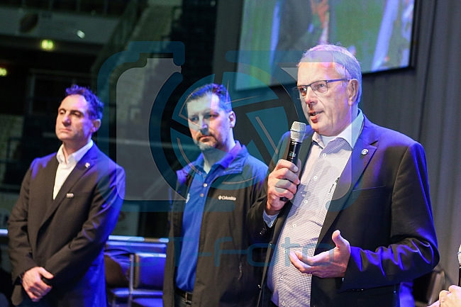 Abschlussfeier der Saison 2017 / 2018 in der Spielstaette des ERC Saturn Arena