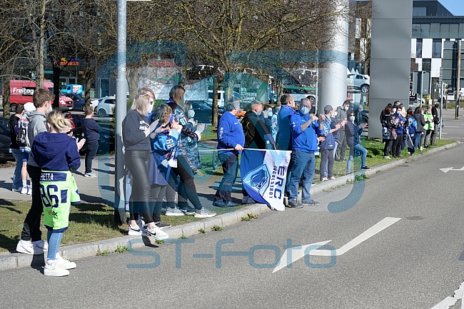 Playoffs, Eishockey, Herren, DEL, Saison 2020-2021, ERC Ingolstadt - EHC Red Bull München, 22.04.2021