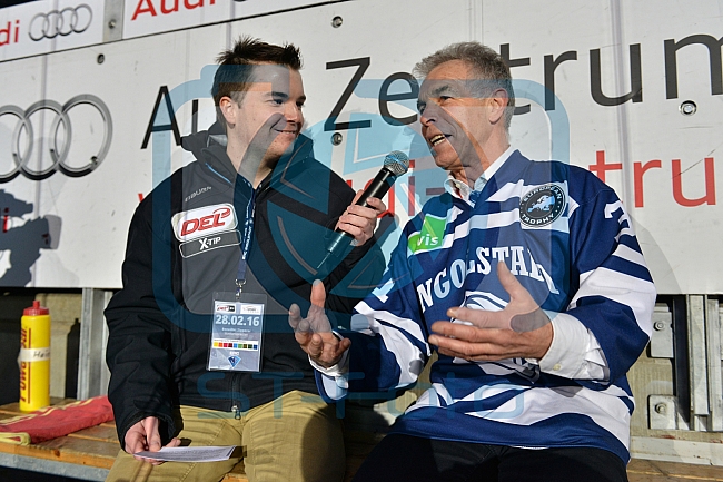 ERC Ingolstadt vs Iserlohn Roosters, Eishockey, DEL, Deutsche Eishockey Liga, 28.02.2016