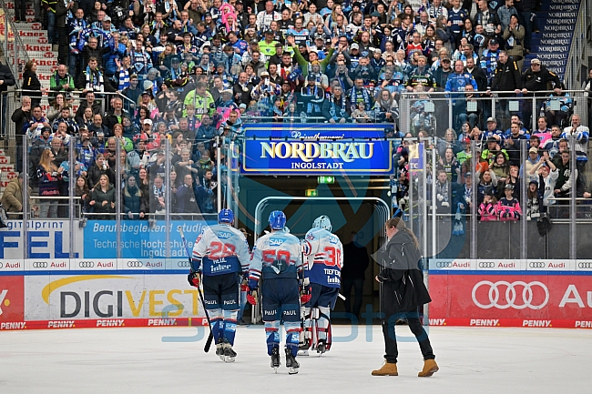 Eishockey, Herren, DEL, Saison 2022-2023, Playoff-Halbfinale - Spiel 5, ERC Ingolstadt - Adler Mannheim, 08.04.2023