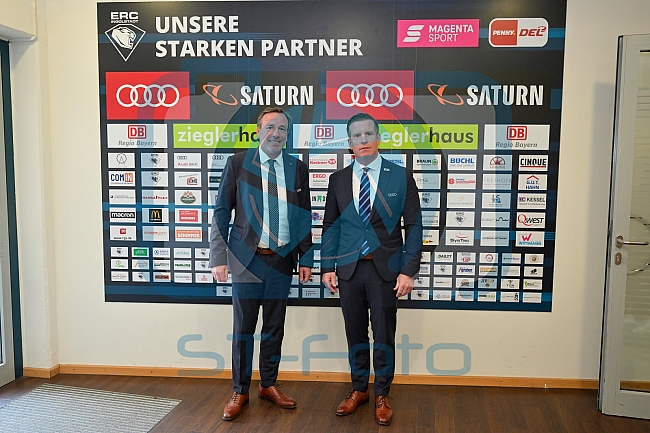 Eishockey, Herren, DEL, Saison 2021-2022, ERC Ingolstadt - Vorstellung Sportdirektor Tim Regan, 22.04.2022