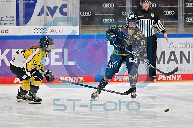Eishockey, Frauen, DFEL, Saison 2022-2023, ERC Ingolstadt - Mad Dogs Mannheim, 19.11.2022