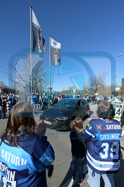 Playoffs, Eishockey, Herren, DEL, Saison 2020-2021, ERC Ingolstadt - EHC Red Bull München, 22.04.2021