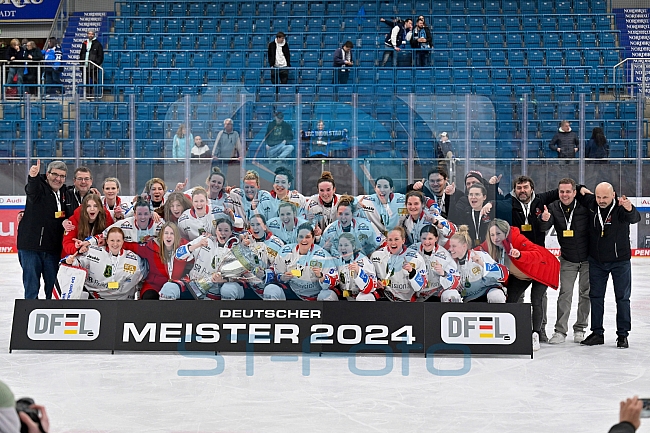 Eishockey, Frauen, DFEL, Playoffs, Finale, Spiel 3, Saison 2023-2024, ERC Ingolstadt - ECDC Memmingen Indians, 23.03.2024