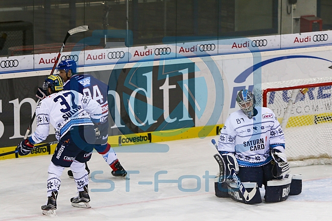 ERC Ingolstadt - Adler Mannheim, Eishockey, DEL, Deutsche Eishockey Liga, Spieltag 29, 08.112.2017