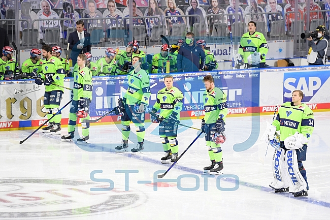 Eishockey, Herren, DEL, Saison 2020-2021, Adler Mannheim - ERC Ingolstadt, 15.02.2021