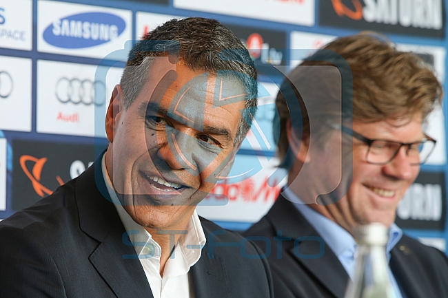 Pressekonferenz - ERC Ingolstadt stellt den neuen Trainerstab fuer die kommende Saison 2015 / 2016 vor