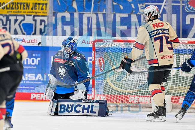 Eishockey, Herren, DEL, Saison 2024-2025, Playoffs Viertelfinale, Spiel 3, ERC Ingolstadt - Nürnberg Ice Tigers, 21.03.2025