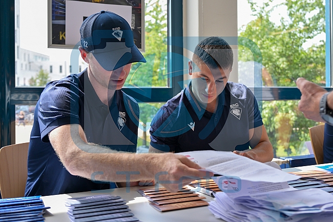 Eishockey, Herren, DEL, Saison 2023-2024, ERC Ingolstadt - Dauerkartenübergabe, 13.08.2023