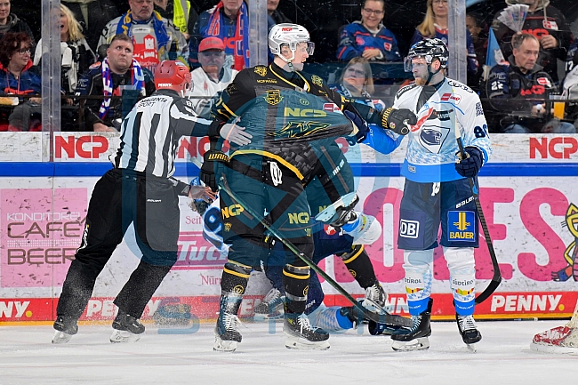 Eishockey, Herren, DEL, Saison 2024-2025, Playoffs Viertelfinale, Spiel 6, Nürnberg Ice Tigers - ERC Ingolstadt, 28.03.2025