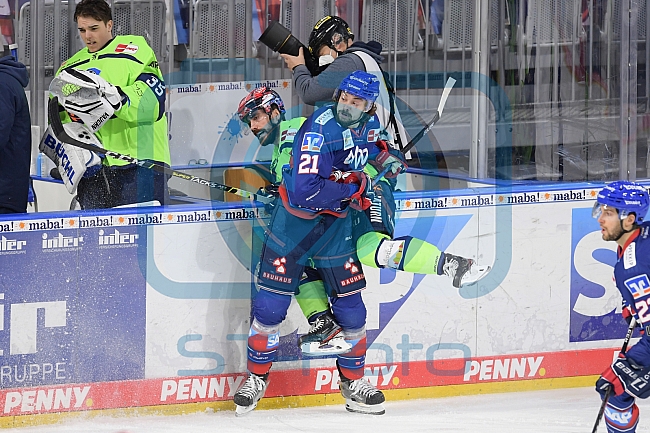Eishockey, Herren, DEL, Saison 2020-2021, Adler Mannheim - ERC Ingolstadt, 15.02.2021