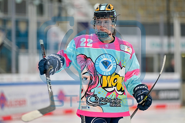 Eishockey, Frauen, DFEL, Saison 2023-2024, ERC Ingolstadt - Mad Dogs Mannheim, 18.02.2024