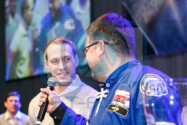 Abschlussfeier der Saison 2017 / 2018 in der Spielstaette des ERC Saturn Arena