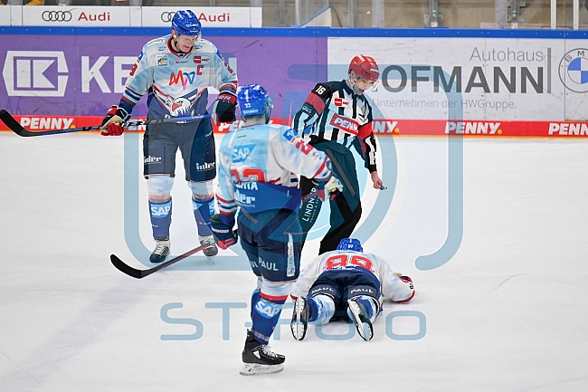 Eishockey, Herren, DEL, Saison 2022-2023, Playoff-Halbfinale - Spiel 1, ERC Ingolstadt - Adler Mannheim, 31.03.2023
