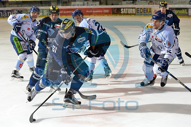 ERC Ingolstadt vs Straubing Tigers, Eishockey, DEL, Deutsche Eishockey Liga, 04.10.2015