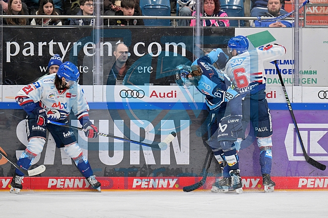 Eishockey, Herren, DEL, Saison 2022-2023, Playoff-Halbfinale - Spiel 3, ERC Ingolstadt - Adler Mannheim, 04.04.2023
