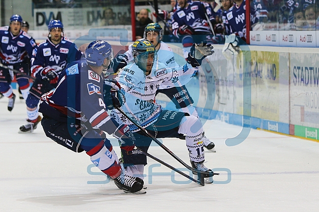 ERC Ingolstadt - Adler Mannheim, Eishockey, DEL, Deutsche Eishockey Liga, Spieltag 29, 08.12.2017
