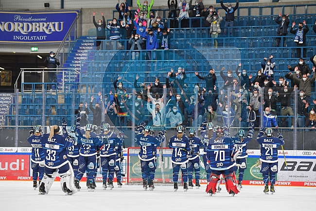 Eishockey, Frauen, DFEL, Playoffs Finale Spiel 2, Saison 2021-2022, ERC Ingolstadt - ECDC Memmingen Indians, 13.03.2022