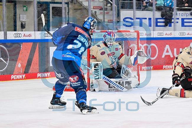 Eishockey, Herren, DEL, Saison 2024-2025, Playoffs Viertelfinale, Spiel 1, ERC Ingolstadt - Nürnberg Ice Tigers, 16.03.2025