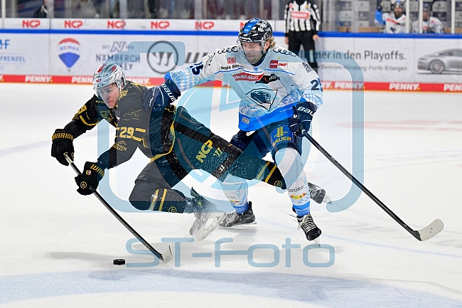 Eishockey, Herren, DEL, Saison 2024-2025, Playoffs Viertelfinale, Spiel 6, Nürnberg Ice Tigers - ERC Ingolstadt, 28.03.2025