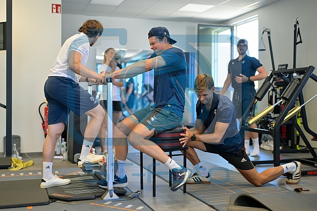 Eishockey, Herren, DEL, Saison 2026-2027, ERC Ingolstadt - Fitnesstest, 08.08.2026